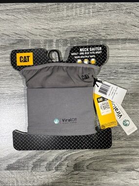 Caterpillar | NEW: Grey Adult Viral Off Neck Gaiter - One Size